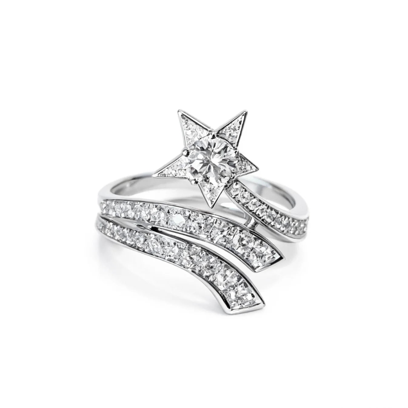 Shooting Star Comet Ring